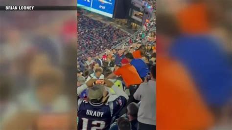 WATCH: New video shows fight in stands prior to fan’s death at Gillette Stadium